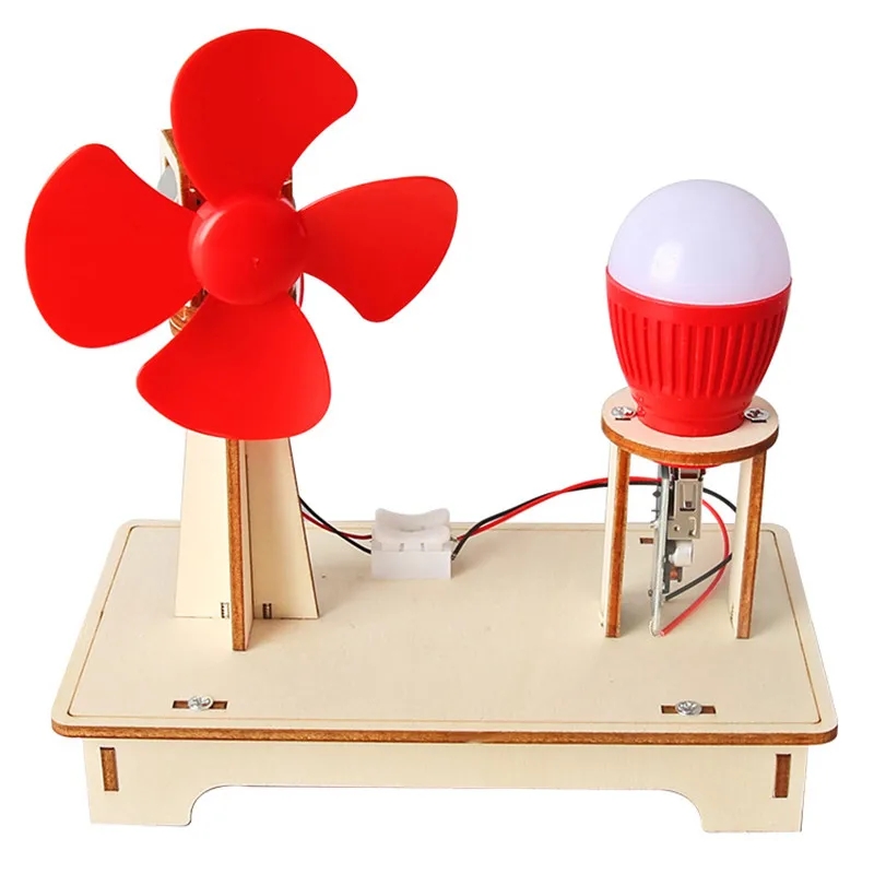 DIY Wooden Wind Turbine Model  - Model Kit Fantasy review and price