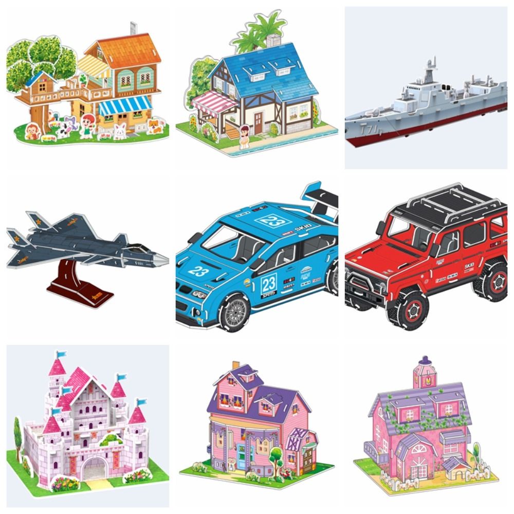DIY Assembled Building Model P - Model Kit Eva review and price